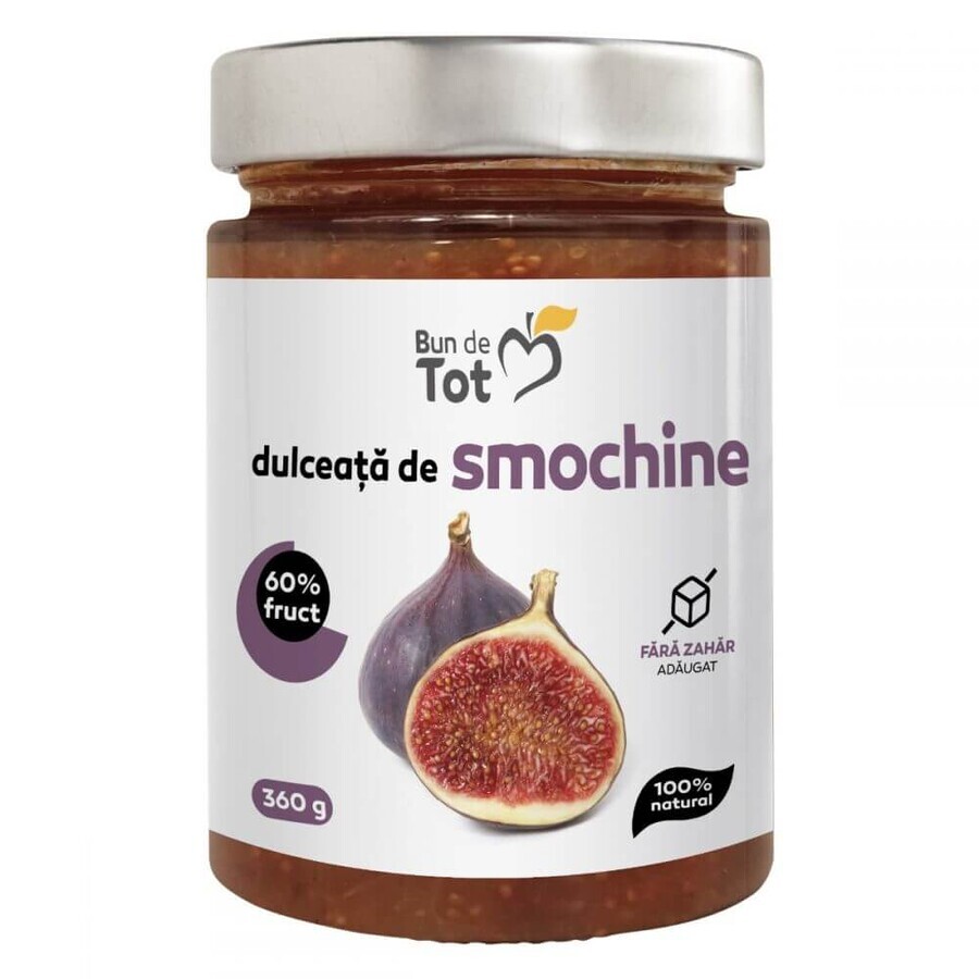 Dulceata de smochine, fara zahar, 360g, Dacia Plant