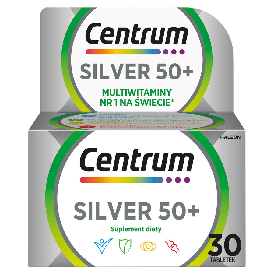 Centrum Silver 50+, 30 Tabletten