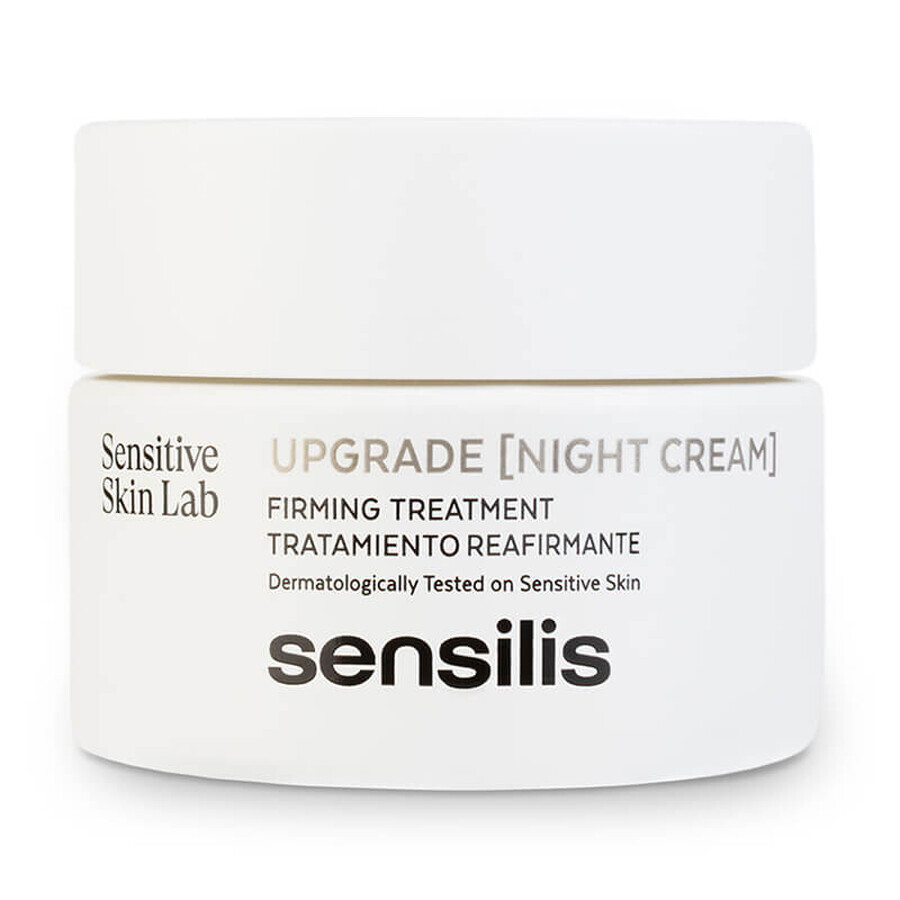 Sensilis Upgrade, straffende und faltenkorrigierende Nachtcreme, 50 ml + Upgrade AR, straffende und beruhigende Sorbetcreme, 5 ml gratis