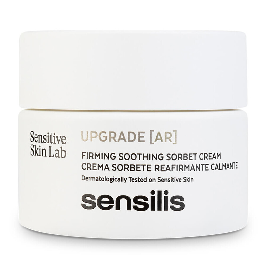 Sensilis Upgrade AR, cremă de sorbet fermizantă și calmantă, 50 ml + pachet de 5 ml gratuit