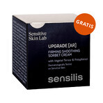 Sensilis Supreme, gel-cremă de noapte reparatoare și întineritoare, 50 ml + Upgrade AR, sorbet-cremă fermizantă și calmantă, 5 ml gratuit