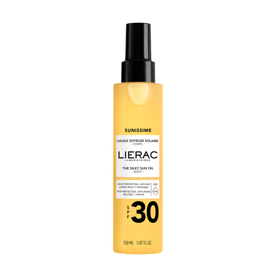 Lierac Sunissime, Körperschutzöl, SPF 30, 150 ml