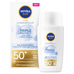 Nivea Sun Tripple Protect, Gesichtsfluid, SPF 50+, 40 ml