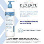 Dexeryl, crème émolliente pour peaux sèches, 500 g