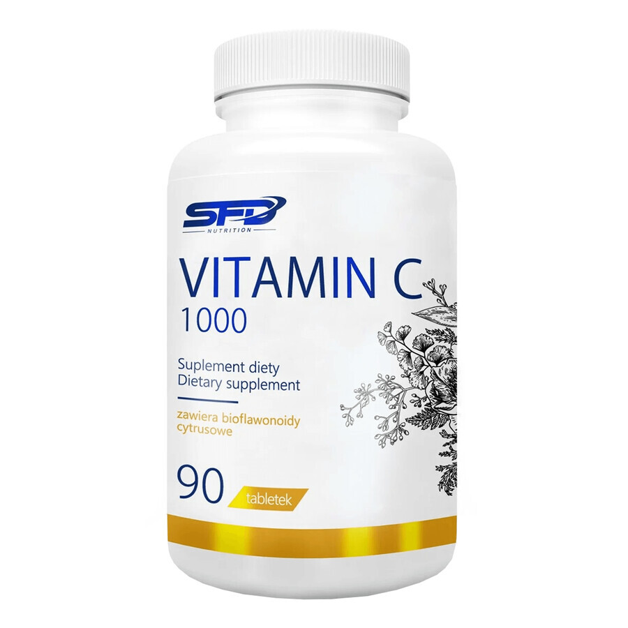 Set SFD Vitamin C 1000, 90 Tabletten + Omega 3 Strong, 90 Kapseln