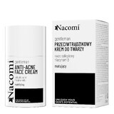 Nacomi Gentelman, anti-acne, matterende gezichtscrème met salicylzuur en niacinamide, 50 ml