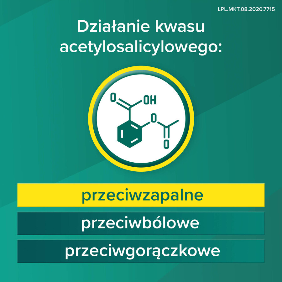 Aspirina C 400 mg + 240 mg, 40 compresse effervescenti