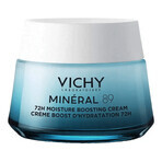 Set Vichy Mineral 89, feuchtigkeitsspendende und revitalisierende Creme, 72h, 50 ml + Capital Soleil UV-Age Daily, Fluid gegen Lichtalterung, SPF 50+, 40 ml + Schminktasche gratis