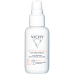 Set Vichy Mineral 89, cremă hidratantă și revitalizantă, 72h, 50 ml + Capital Soleil UV-Age Daily, fluid antiîmbătrânire foto, SPF 50+, 40 ml + geantă de machiaj gratuit