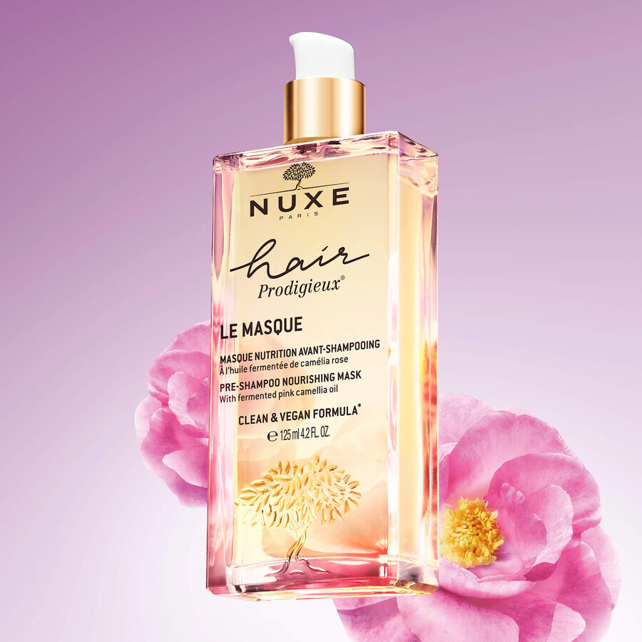 Nuxe Hair Prodigieux, mască hrănitoare înainte de spălarea părului, 125 ml