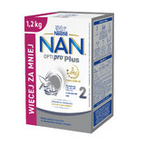 Nestle NAN Optipro Plus 2 5HM-O, Folgemilch für Säuglinge ab 6 Monaten, 1,2 kg