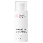 Geek &amp; Gorgeous Smooth Out, potente esfoliante con il 12% di acidi AHA e fico d'India lenitivo, 30ml + Jelly Joker, gel detergente delicato per il viso, 50ml in omaggio