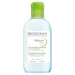 Set Bioderma Sebium, siero levigante anti-età, 30 ml + lozione micellare per pelli grasse, miste e a tendenza acneica, 250 ml