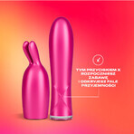 Durex Play Vibe &amp; Tease, vibratore 2 in 1 con punta stimolante