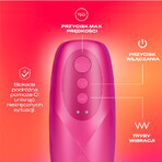 Durex Play Ride &amp; Vibe, masturbator masculin vibrator cu funcție de lingere