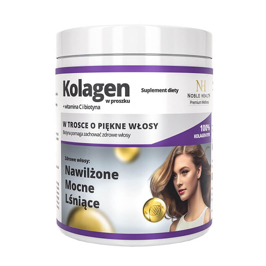 Collagene Noble Health + Vitamina C e Biotina, 100 g