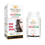 Noble Health Collagen + Vitamin C und Biotin Set, 100 g + Klasse A CollaVegan, 60 Kapseln