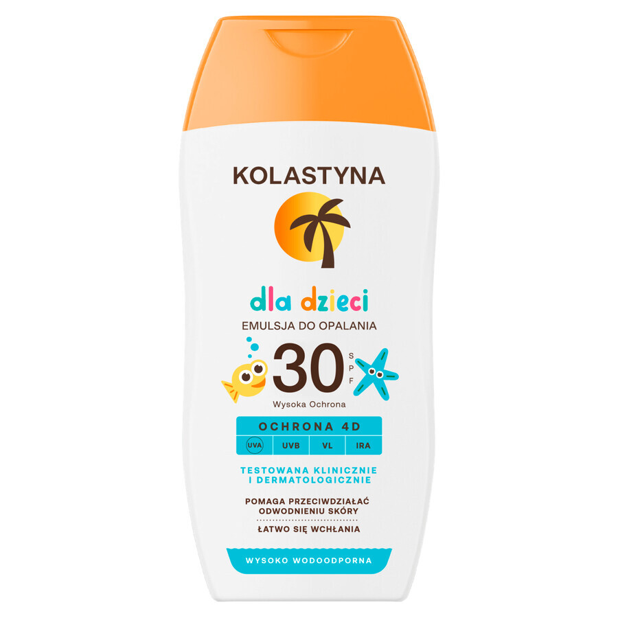 Kolastyna, emulsione solare per bambini, SPF 30, 125 ml