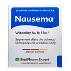 Nausema, 60 Filmtabletten + 60 Filmtabletten gratis