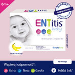 ENTitis Baby Set für Babys ab 6 Monaten und Kinder, Geschmacksrichtung Banane, 3 x 30 Portionsbeutel