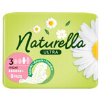 Naturella Ultra, sanitary napkins with wings, chamomile, Maxi, 8 pcs