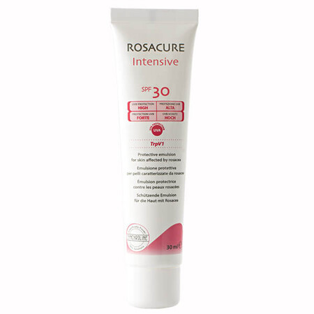 Synchroline Rosacure Intensive, schützende Emulsion, Rosacea, SPF 30, 30 ml