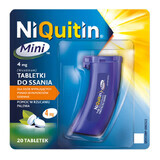 NiQuitin Mini 4 mg, 20 tablets