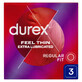 Durex Fetherlite Elite, Kondome mit mehr Gleitmittel, d&#252;nner, 3 St&#252;ck