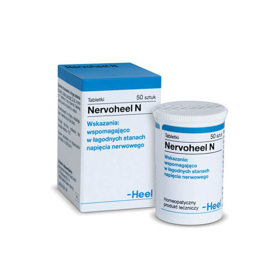 Absatz Nervoheel N, 50 Tabletten 