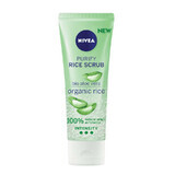 Exfoliant pentru ten mixt Purify Rice Aloe Vera, 75 ml, Nivea