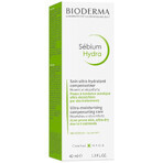 Bioderma Sebium Hydra, Feuchtigkeitspflege für fettige und zu Akne neigende Haut, 40 ml