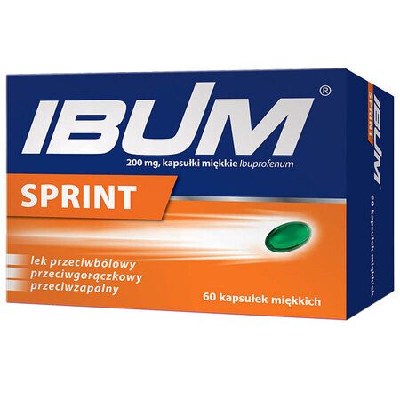 Ibum Sprint 200 mg, 60 capsule molli