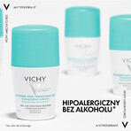 Vichy, roll-on antiperspirant, tratament antiperspirant împotriva transpirației excesive, 48 h, 50 ml