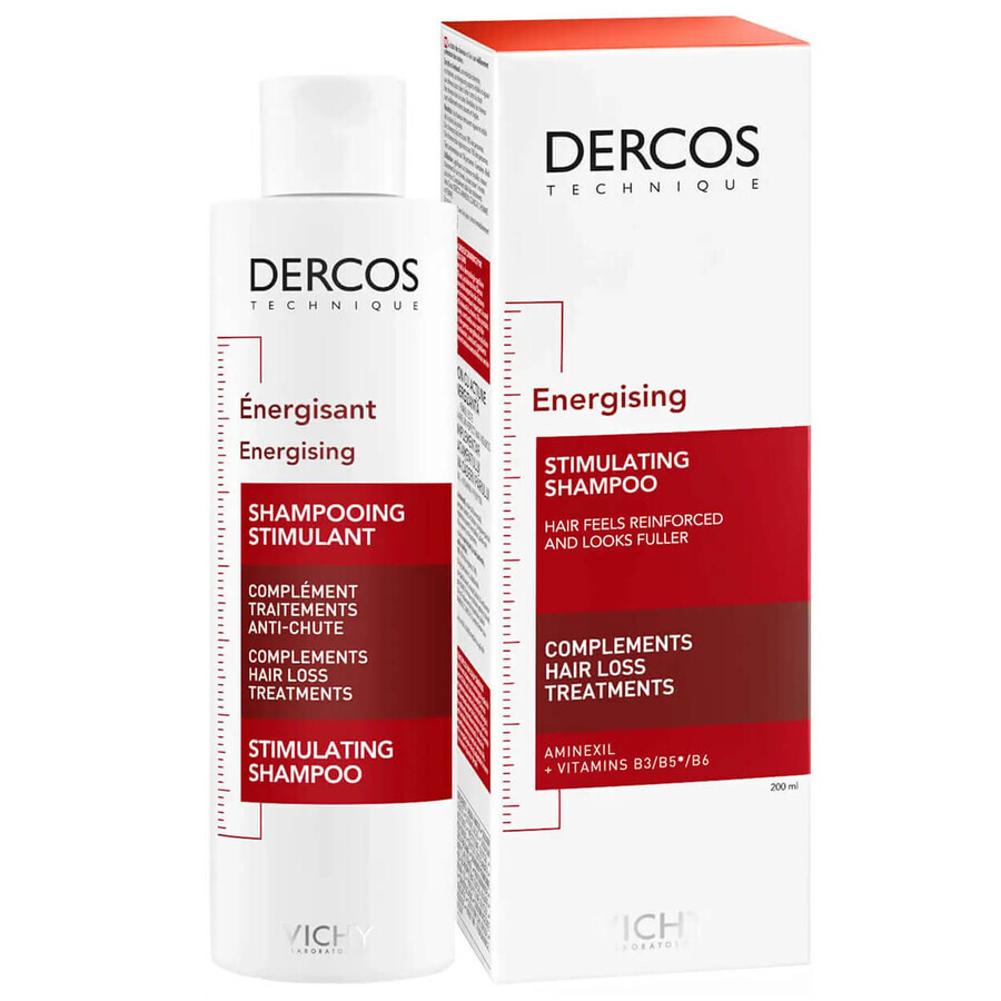 Vichy Dercos Shampooing énergisant et fortifiant, 200 ml