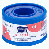 Matopat Classic, adhésif pour tissu, 2,5 cm x 5 m, 1 pièce