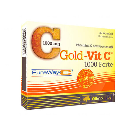 Olimp Gold-Vit C 1000 Forte, 30 capsule