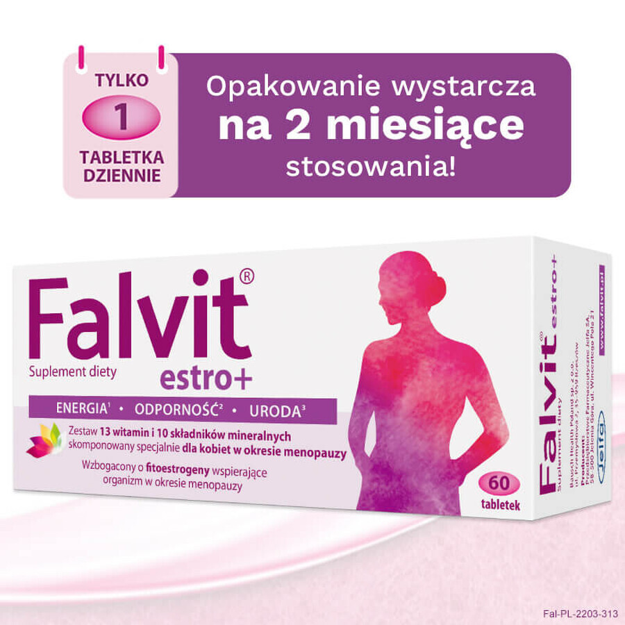 Falvit Estro+, 60 Tabletten