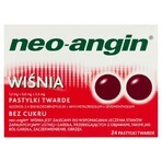 Neo-Angin Kirsche 1,2 mg + 0,6 mg + 5,9 mg, 24 harte Lutschtabletten