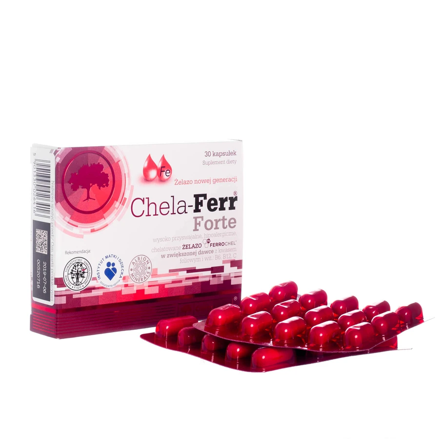 Chela-Ferr Forte, 30 Kapseln, Olimp 