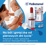 Pedicetamol 100 mg/ml, Lösung zum Einnehmen für Kinder und Säuglinge ab Geburt, 30 ml