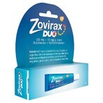 Zovirax Duo (50 mg + 10 mg)/g, Creme, 2 g 