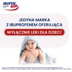 Ibufen für Kinder Forte Erdbeergeschmack 200 mg/ 5 ml, Suspension zum Einnehmen ab 3 Monaten, 100 ml