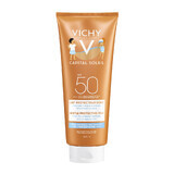 Vichy Ideal Soleil, lapte protector pentru copii, SPF 50+, 300 ml