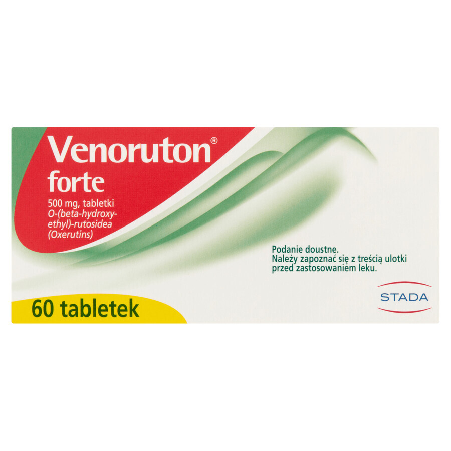 Venoruton Forte 500 mg, 60 tabletten