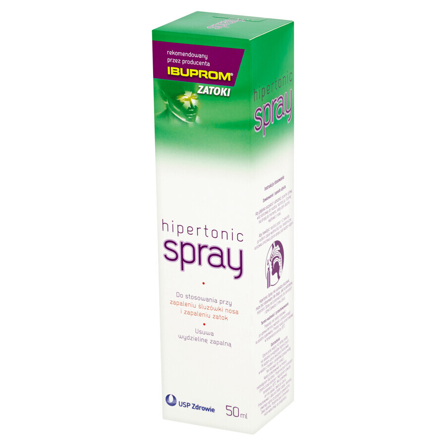 Ibuprom Sinus Hipertonic, spray nazal, 50 ml