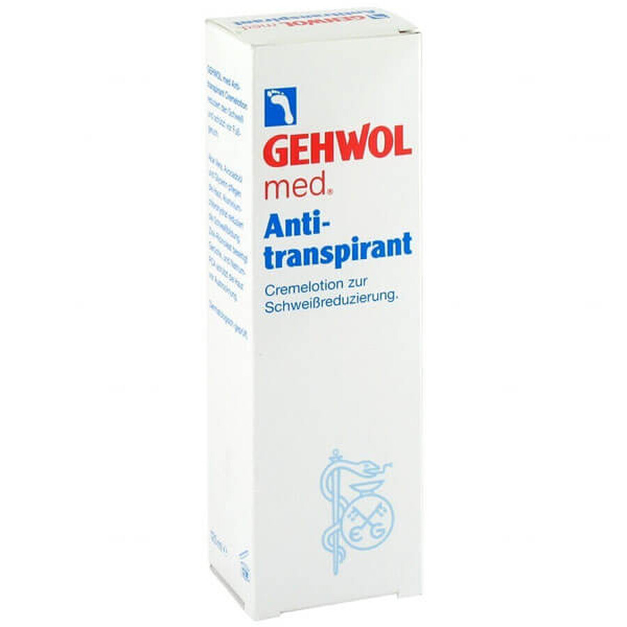 Gehwol med Anti-transpirant, anti-transpirant lotion voor voeten, 125 ml