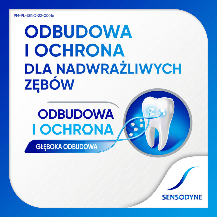 Sensodyne Wiederherstellung und Schutz, Sensitive Zahnpasta, 75 ml