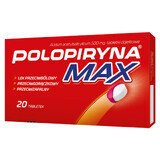 Polopiryna Max 500 mg, 20 enterale Tabletten