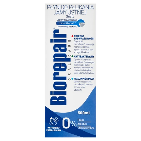 Biorepair, bain de bouche, épais, 500 ml