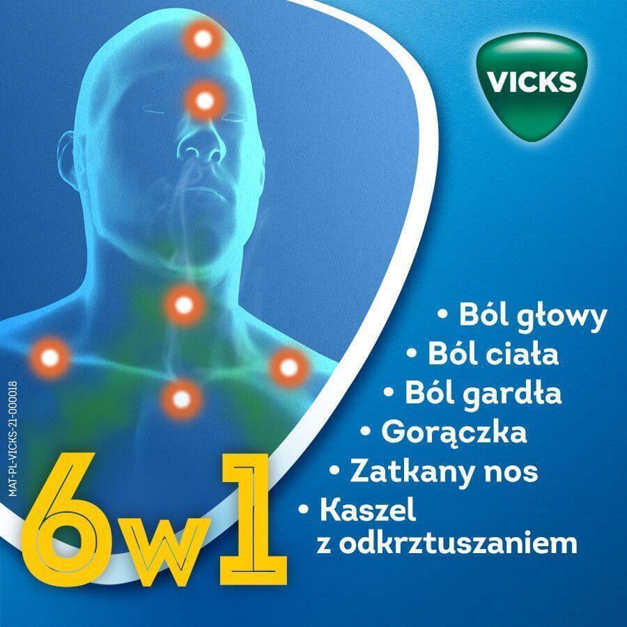 Vicks AntiGrip Complex 500 mg + 200 mg + 10 mg, Pulver zum Einnehmen, 10 Tütchen